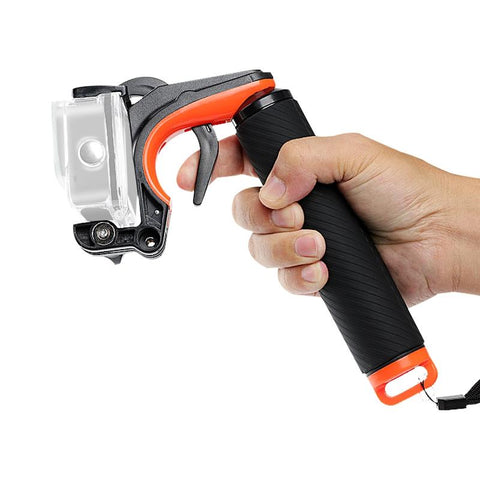 Floating Hand Grip For Gopro Hero8 With Shutter Trigger And Anti Lost Strap Straps & Hand Grips