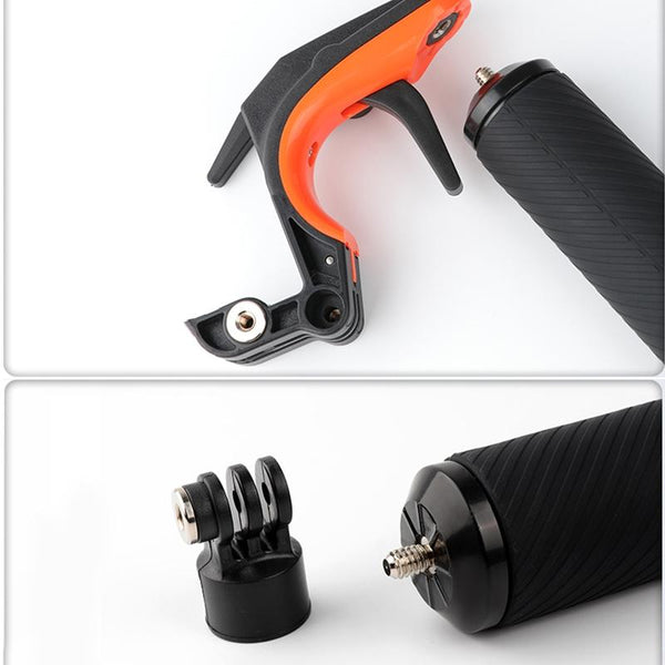Floating Hand Grip For Gopro Hero8 With Shutter Trigger And Anti Lost Strap Straps & Hand Grips