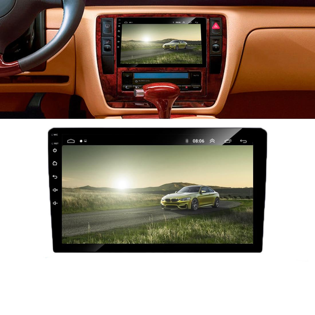 10.1 Inch Android 8.1 Car Mp5 Player Fm Bluetooth Locator Technology Tf Card Other Car Audio