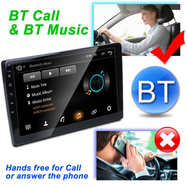 10.1 Inch Android 8.1 Car Mp5 Player Fm Bluetooth Locator Technology Tf Card Other Car Audio