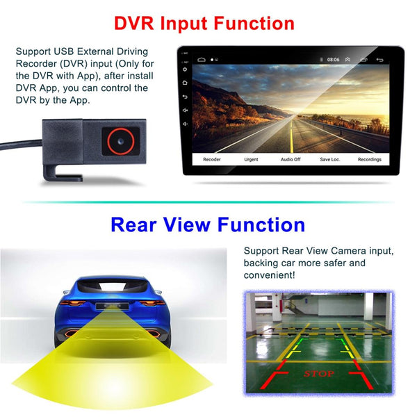 10.1 Inch Android 8.1 Car Mp5 Player Fm Bluetooth Locator Technology Tf Card Other Car Audio