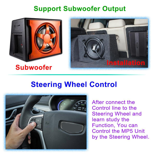 10.1 Inch Android 8.1 Car Mp5 Player Fm Bluetooth Locator Technology Tf Card Other Car Audio