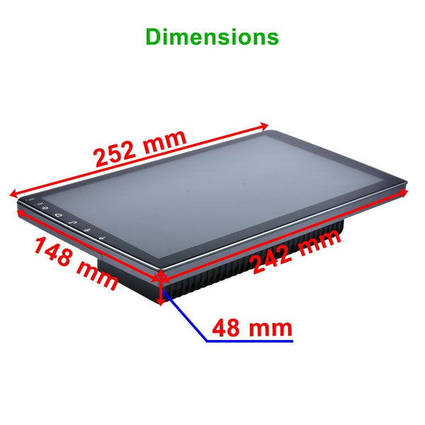 10.1 Inch Android 8.1 Car Mp5 Player Fm Bluetooth Locator Technology Tf Card Other Car Audio