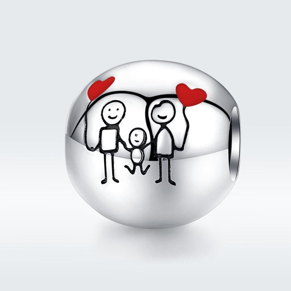 925 Sterling Silver Home Beaded Bracelet Diy Accessories Charms & Pendants