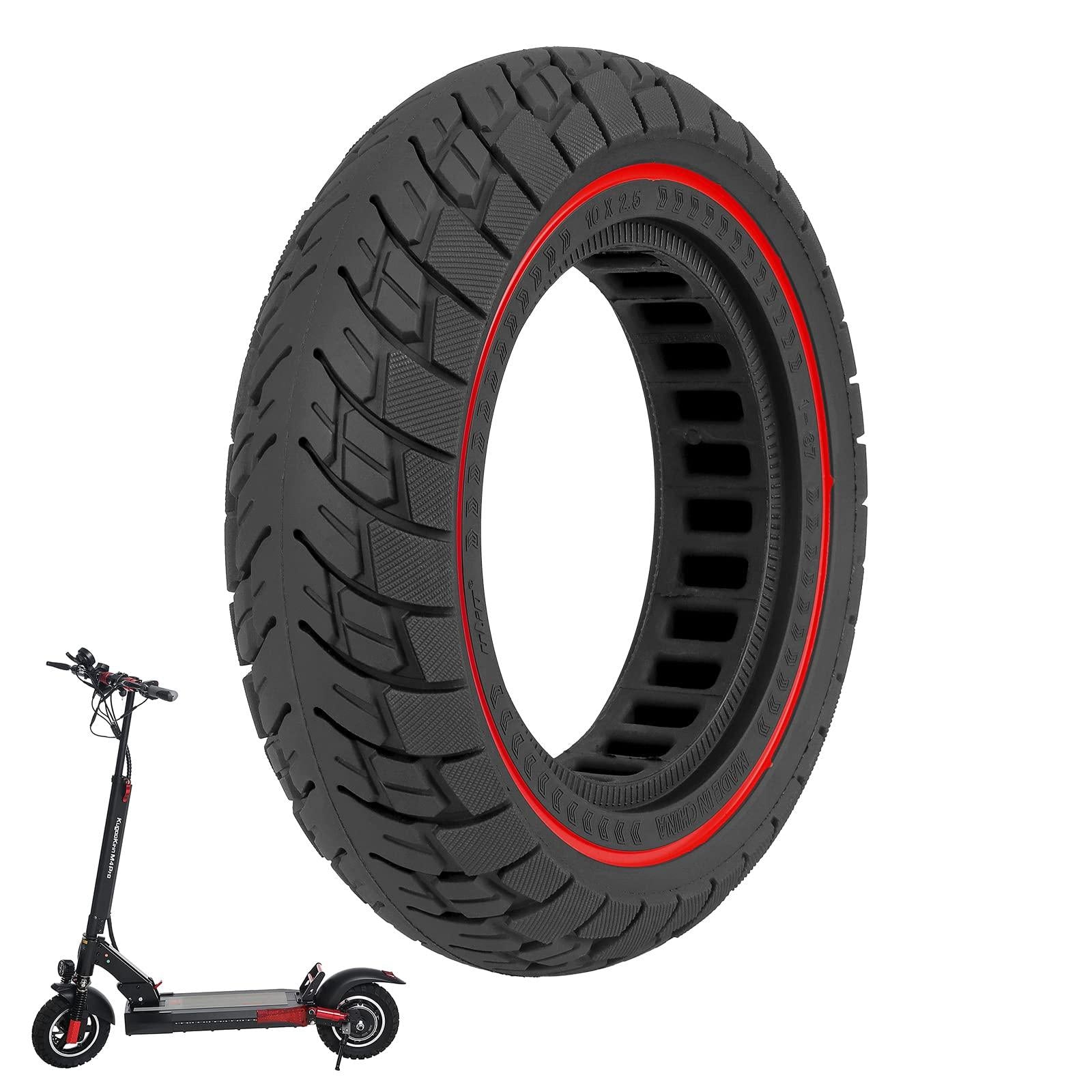10 Electric Scooter With Non Slip Solid Tyre For Off Road Adventures Accessories Parts