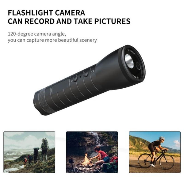 Motorcycle Helmet Camera With Flashlight And Compass Hd Sports Video Recorder Other Motorcycle Accessories