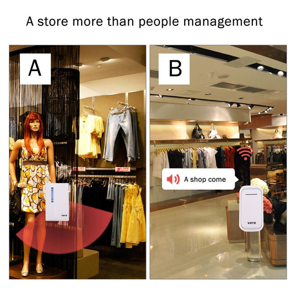 120M Range Smart Wireless Doorbell With Dual Receiver Smart Doorbells