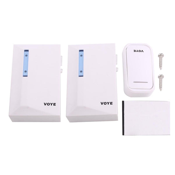 120M Range Smart Wireless Doorbell With Dual Receiver Smart Doorbells