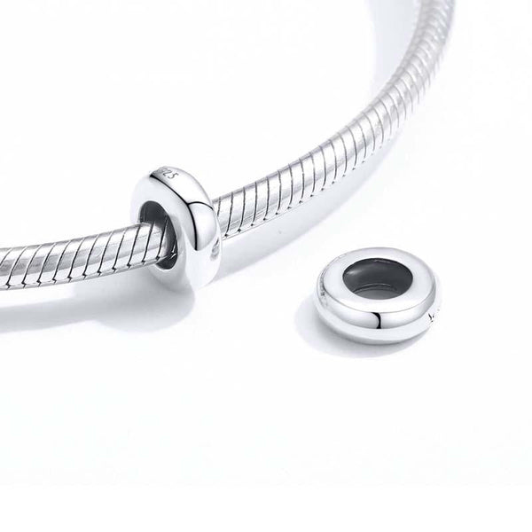 925 Sterling Silver Diy Beaded Bracelet Accessories Charms & Pendants