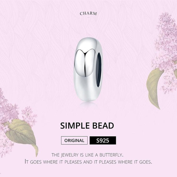 925 Sterling Silver Diy Beaded Bracelet Accessories Charms & Pendants