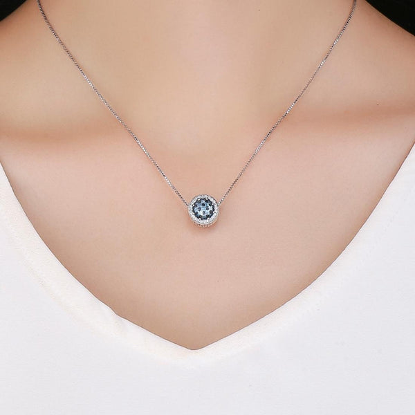 925 Sterling Silver Starry Sky Drop Oil Beads Charms & Pendants