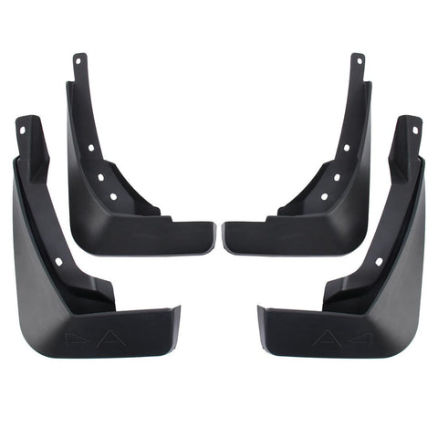 4 Pcs Car Auto Semi Rigid Pvc Splash Flaps Fender Guard For Audi A4l 2016 Version Fenders & Mud Guards