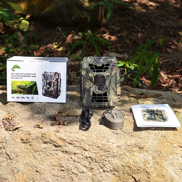 Waterproof Night Vision Trail Camera With Wide Angle And Pir Sensor Digital Cameras