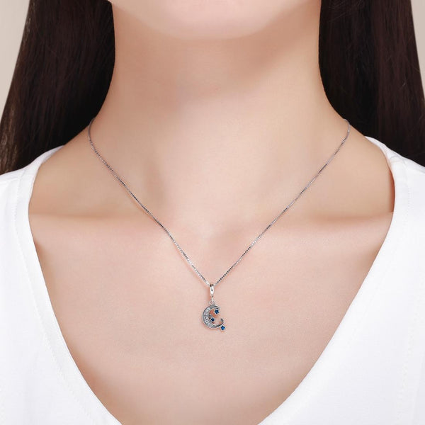 925 Sterling Silver Starry Sky Heart Pendant For Diy Bracelets Charms & Pendants