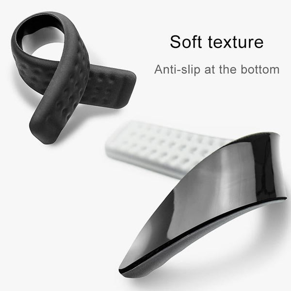 Memory Foam Wrist Rest & Mouse Pad Single Hand Black Mouse Pads & Wrist Rests
