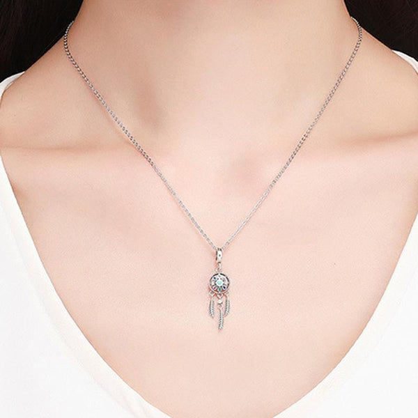 925 Sterling Silver Pearl Dream Catcher Bracelet Diy Accessory Charms & Pendants