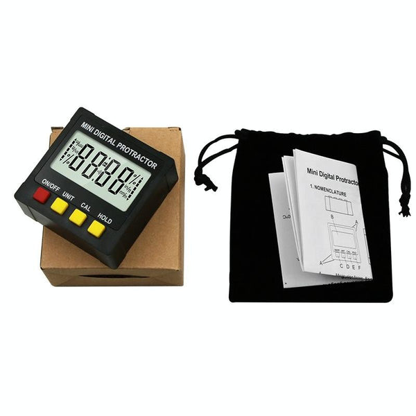 Digital Inclinometer Protractor With Mag Netic Angle Ruler Protractors