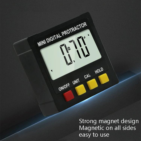 Digital Inclinometer Protractor With Mag Netic Angle Ruler Protractors