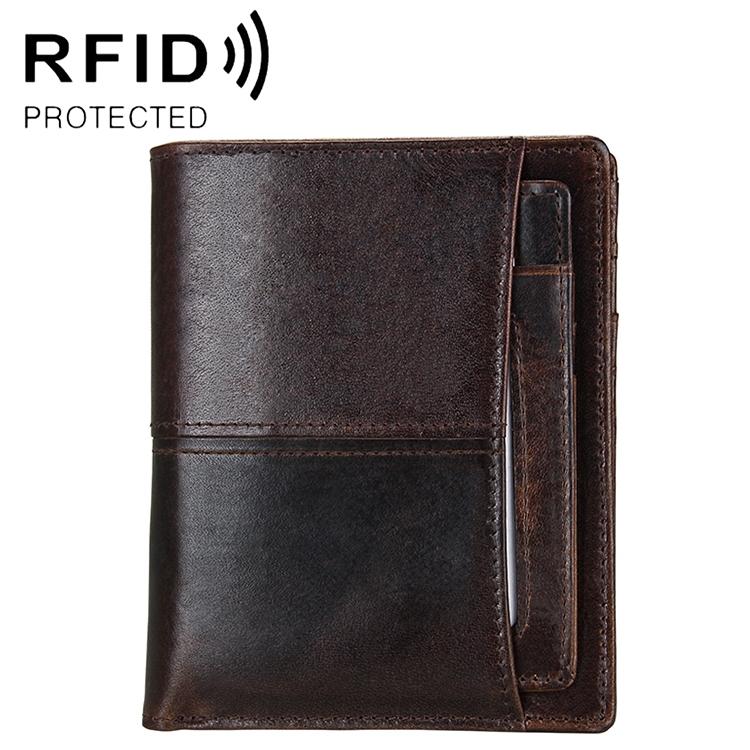 Detachable Card Holder Leather Wallet For Men Antimagnetic Rfid Wallets