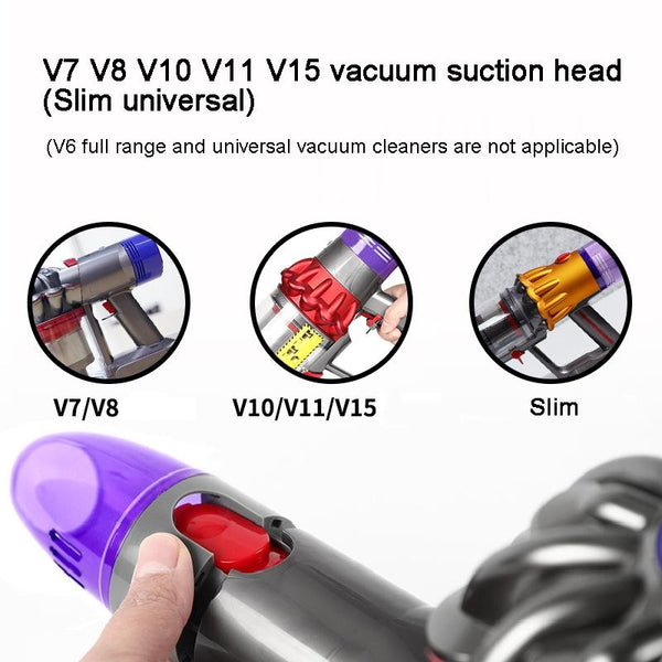 Universal Vacuum Suction Nozzle Brush Head For Dyson V7 V15 Vacuum Cleaner Parts