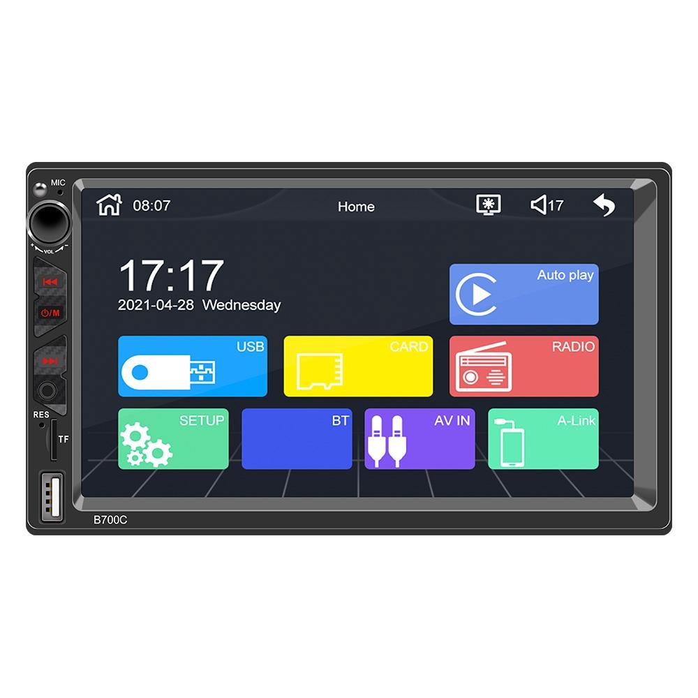 7 Inch Hd Car Mp5 Player With Wired Carplay Fm Bluetooth & Tf Card Other Car Audio