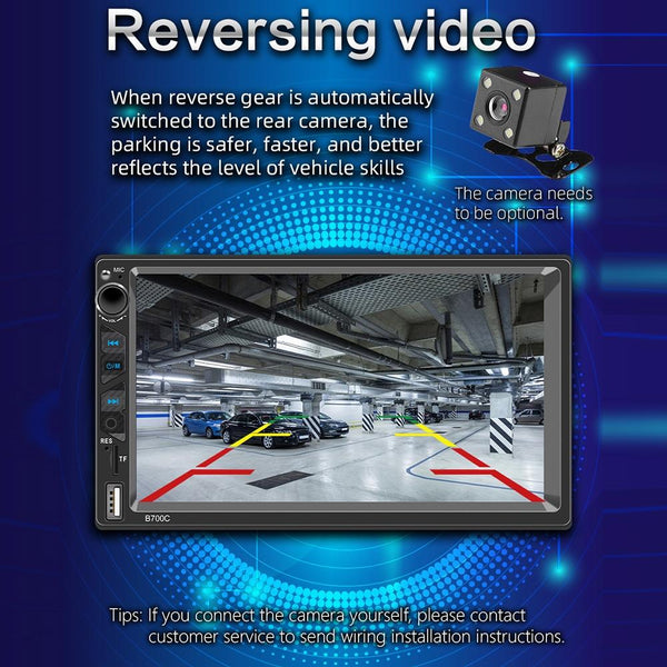 7 Inch Hd Car Mp5 Player With Wired Carplay Fm Bluetooth & Tf Card Other Car Audio