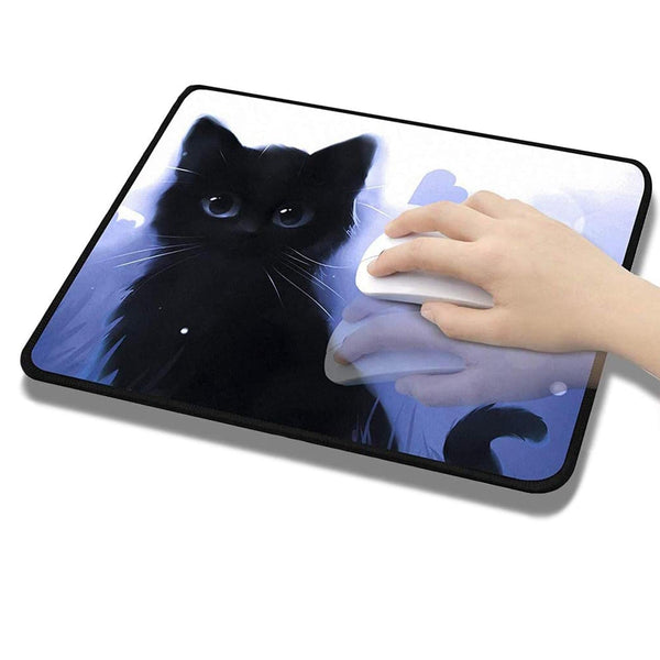 Anti Skid Cat Cartoon Mouse Pad For E Sports Mouse Pads & Wrist Rests