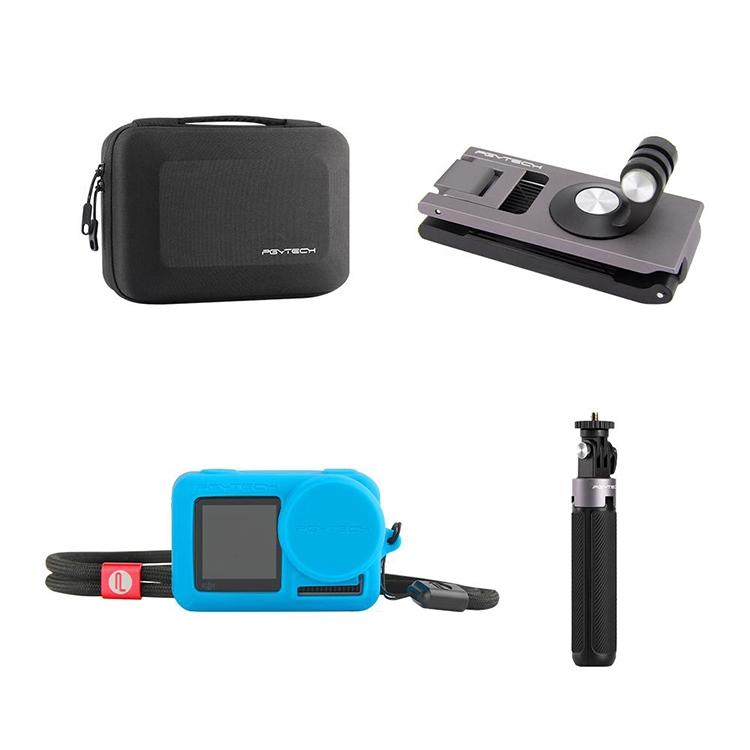 Travel Kit For Dji Action Tripod Backpack Clip Storage Bag Audio Video Accessories Camera Accessory Bundles