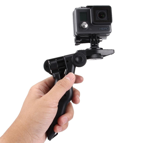 Grip Folding Tripod Mount For Gopro And Xiaoyi Action Cameras Tripods & Monopods