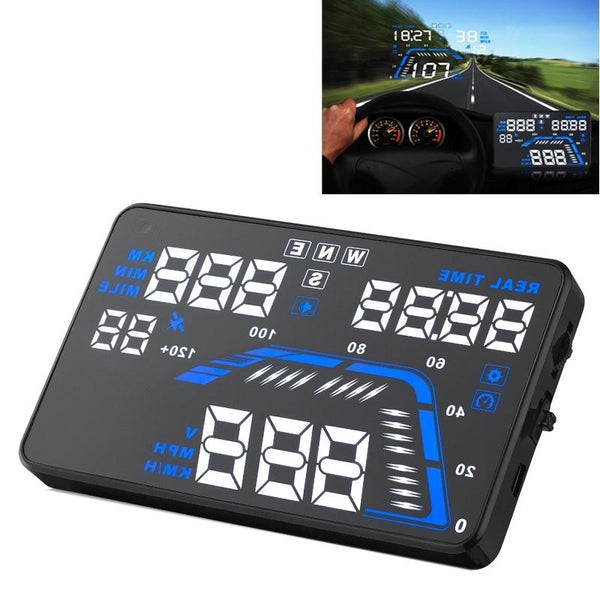 5.5 Inch Car Locator Technology Hud Display Speed Altitude Alarm Other Instruments & Gauges