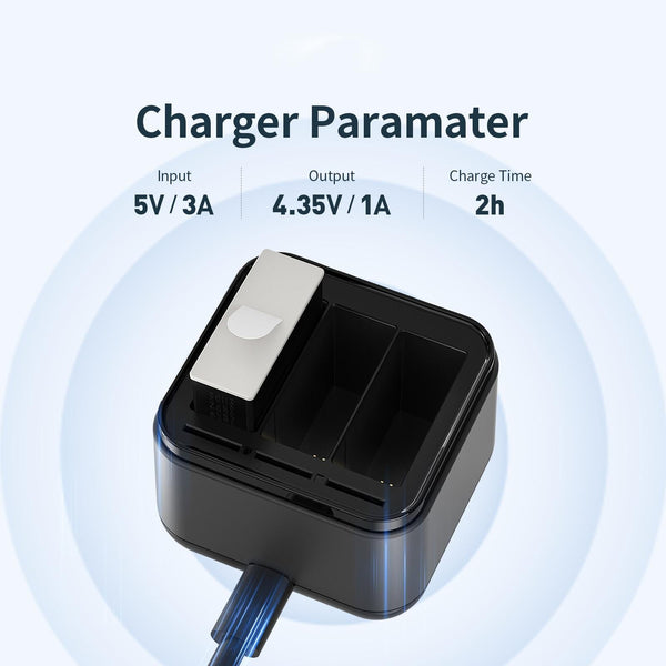 Gopro Hero Battery Charger Seat Amagisn Chargers & Cradles