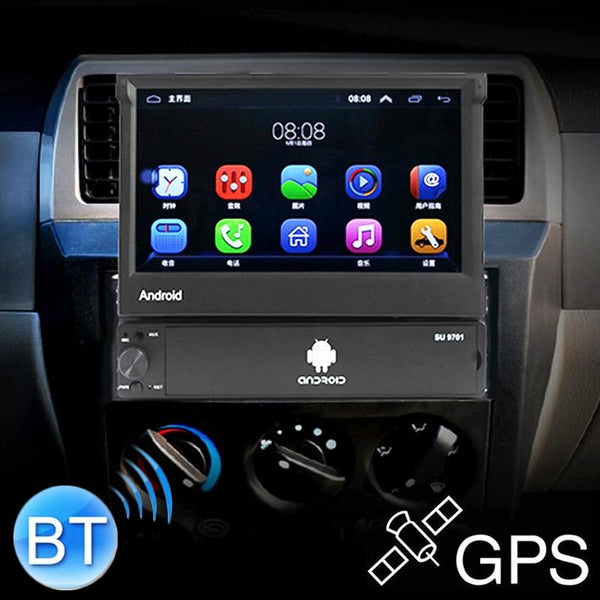 7 Inch Hd Foldable Car Android Radio Receiver Fm / Bluetooth Tf Locator Technology Phone Link Wifi 1Gb + 32Gb Other Car Audio