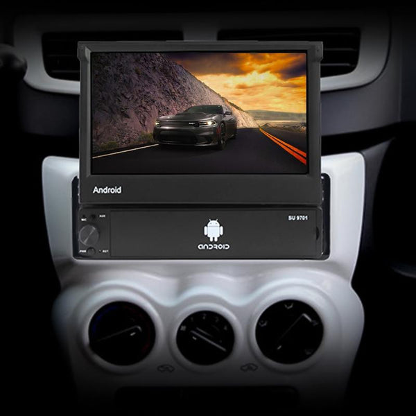 7 Inch Hd Foldable Car Android Radio Receiver Fm / Bluetooth Tf Locator Technology Phone Link Wifi 1Gb + 32Gb Other Car Audio