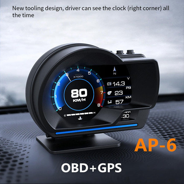 Car Hud Head Up Display Obd Locator Technology Driving Computer Code Table Other Instruments & Gauges