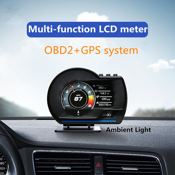 Car Hud Head Up Display Obd Locator Technology Driving Computer Code Table Other Instruments & Gauges