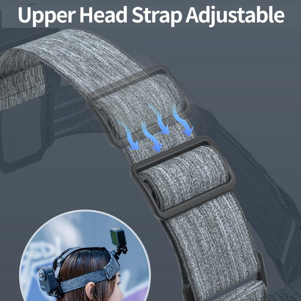 Double Mount Head Strap For Action Cameras With Versatile Design Other Camera & Photo Accs