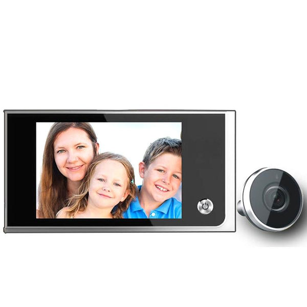 Wireless Smart Video Doorbell With 3.5 Display Anti Theft 2.0Mp Smart Doorbells