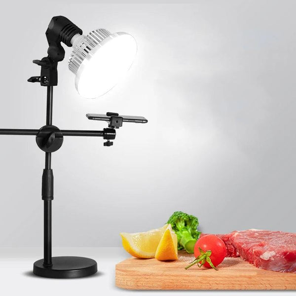Desktop Photography Stand Kit With Mushroom Fill Light Other Lighting & Studio