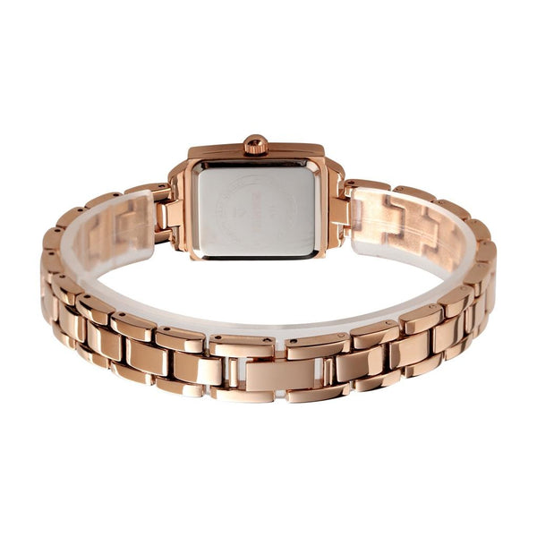 Elegant Square Quartz Watch For Women With Diamonds Silvery Watches
