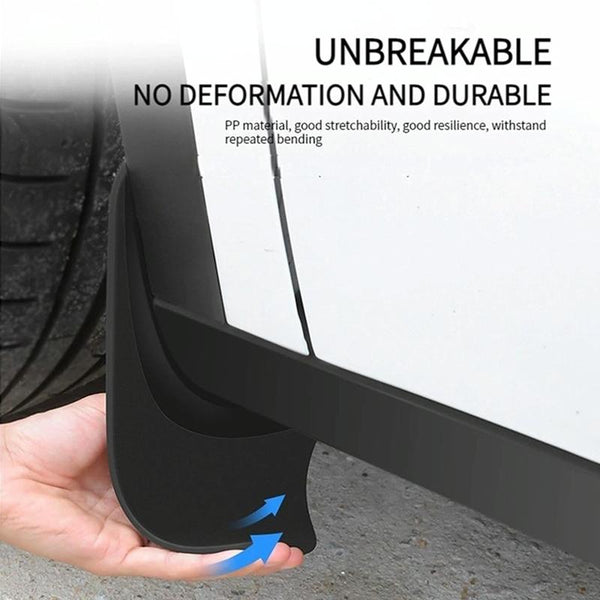For Tesla Model 3 2024 4Pcs / Set Car Fenders Mud Flap Modification Accessories Fenders & Mud Guards