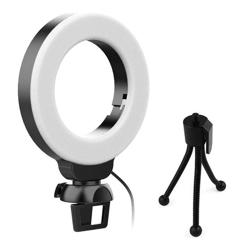 48Leds Laptop Camera Beauty Ring Light Clip Set Inch Selfie Lights