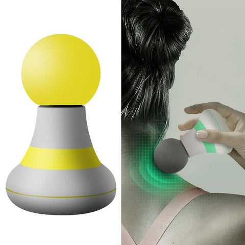 Smart Mini Fascia Device Whole Body Muscle Massage Yellow Massagers