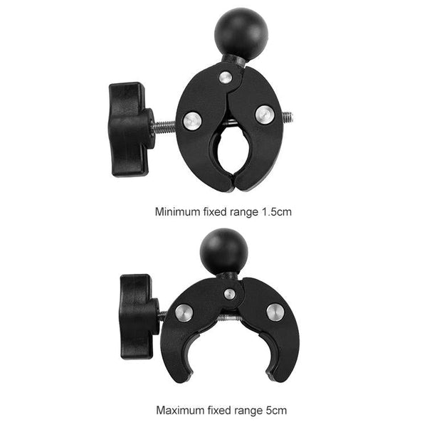 18Cm Dual Head Motorcycle Handlebar Mount Bike Camera Holders Mounts