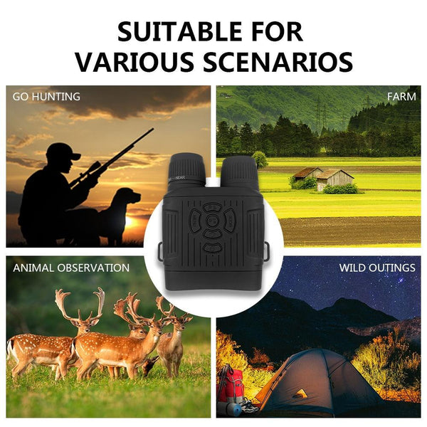 2.7K Hd Infrared Night Vision Binocular For Outdoor Binoculars & Monoculars