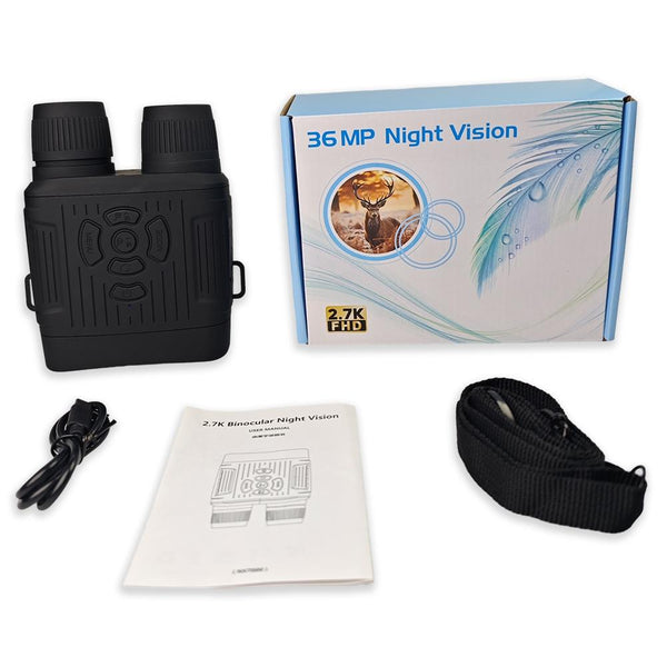 2.7K Hd Infrared Night Vision Binocular For Outdoor Binoculars & Monoculars