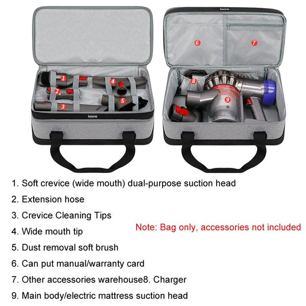 Multifunctional Vacuum Cleaner Storage Bag For Dyson Mite Removal Vacuum Cleaner Bags