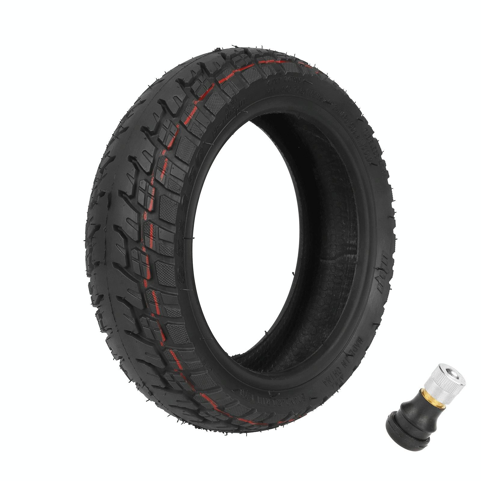 9.5 X 2.5 Inch Off Road Tubeless Tire With Gas Nozzle Accessories Parts