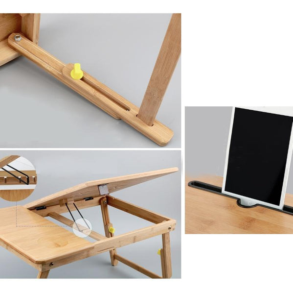 Foldable Laptop Desk For Bed Lazy Computer Table Laptop Desks