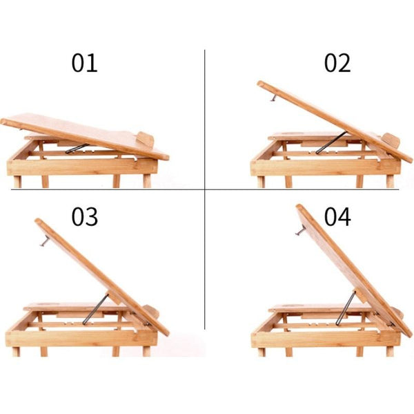 Foldable Laptop Desk For Bed Lazy Computer Table Laptop Desks