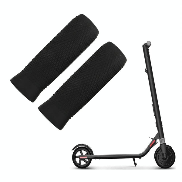 Silicone Handbar Cover For Ninebot Es Scooters Black Pair Accessories Parts